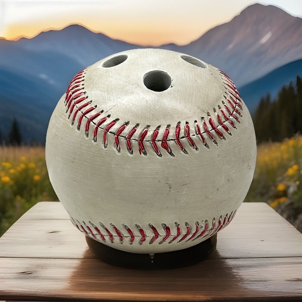 5”‎ Diameter Baseball Pen Holder/paperweight